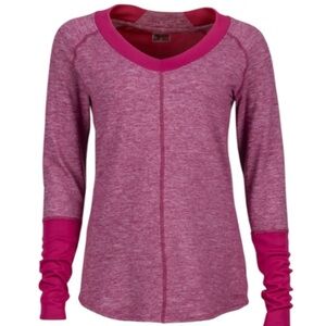 NWT Women’s Marmot Jayla Long Sleeve Shirt Top Red/Burgundy Sz. XS